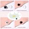 160PCS Clear Safety Eyes 12–30MM for Amigurumi – DIY Moon & Round Crochet Eyes with Washers for Dolls, Plush Animals, and Christmas Crafts